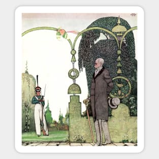 Bismarck by Kay Nielsen Sticker